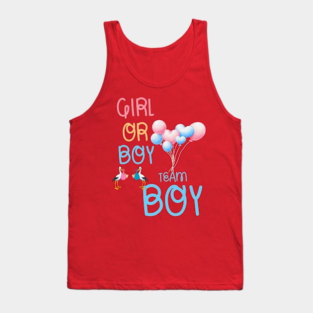 Boy or girl Tank Top by Lili's Designs